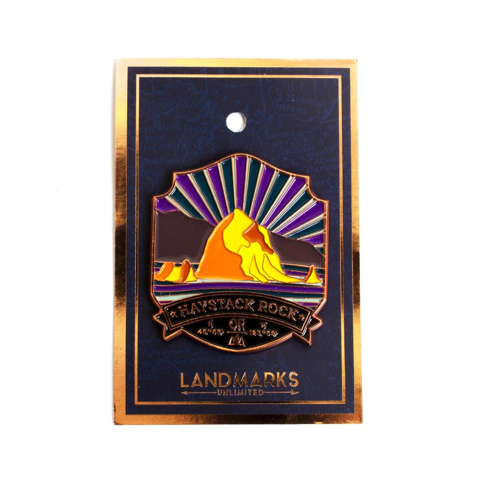 PNW/Oregon Spirit, Landmarks Unlimited, Magnets, Home & Auto, Enamel, Haystack Rock, 626547